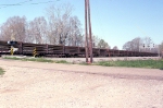 Rail train heading for the yard